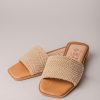 SANDALIAS PLANAS BEIGE